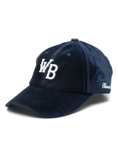 Wales Bonner Original Baseball Cap In Blue