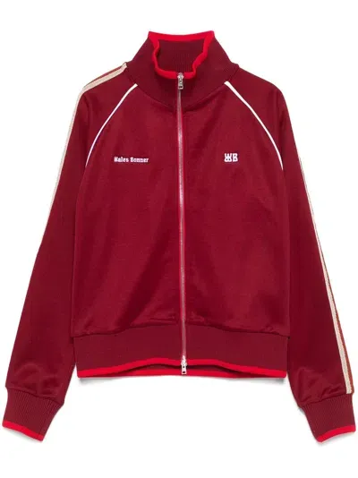 Wales Bonner Shine Track Top In Red