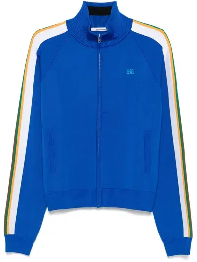 Wales Bonner Tide Track Jacket In Blue