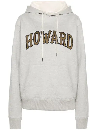 Wales Bonner X Howard University Hoodie In Grey