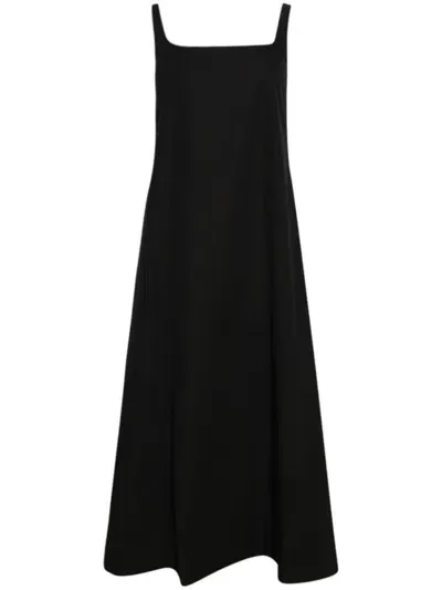 Wardrobe.nyc Backless Midi Dress In Black