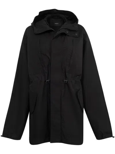 Wardrobe.nyc Beach Parka Coat In Black