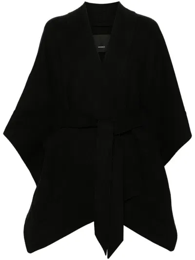 Wardrobe.nyc Belted Jacket In Black