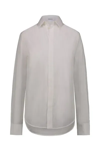 Wardrobe.nyc Classic Shirt Clothing In White