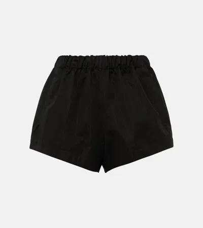 Wardrobe.nyc Poplin Shorts In Schwarz