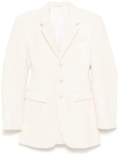 Wardrobe.nyc Longline Blazer In Neutrals