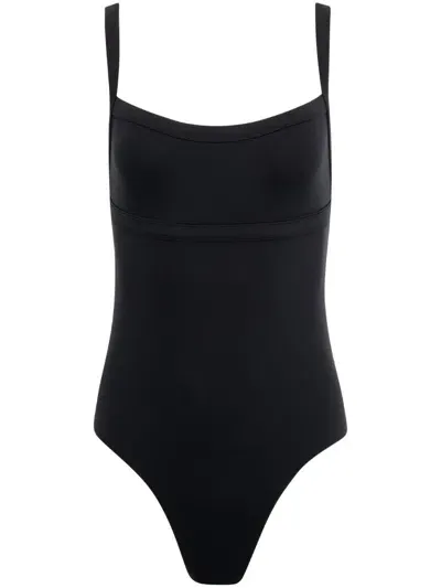 Wardrobe.nyc Scoop-back Swimsuit In Black