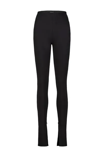 Wardrobe.nyc Side Zip Legging In Blk Black