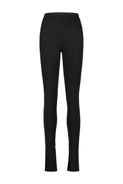 Wardrobe.nyc Side Zipper Legging Clothing In Black