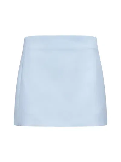 Wardrobe.nyc Skirt In Ice Blue