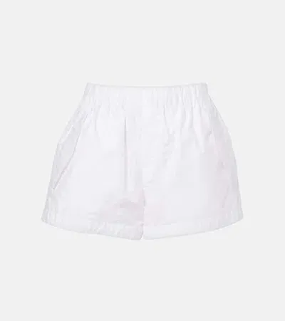 Wardrobe.nyc Cotton-blend Shorts In White