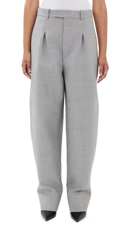 Wardrobe.nyc Wardrobe. Nyc Hb Trousers Grey Marl