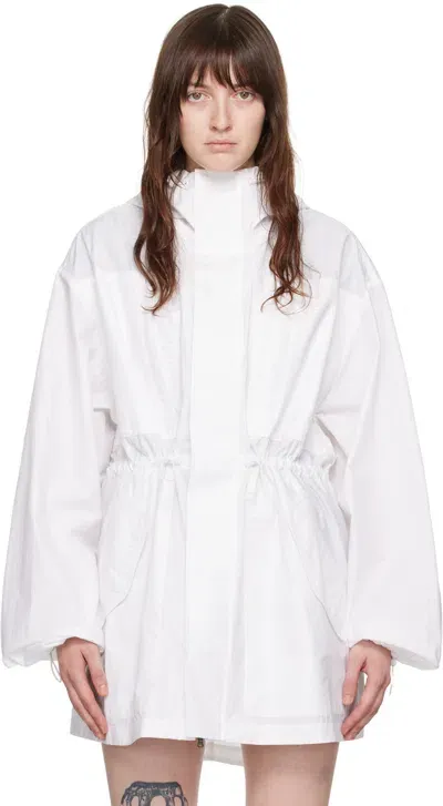 Wardrobe.nyc White Resort Parka Jacket