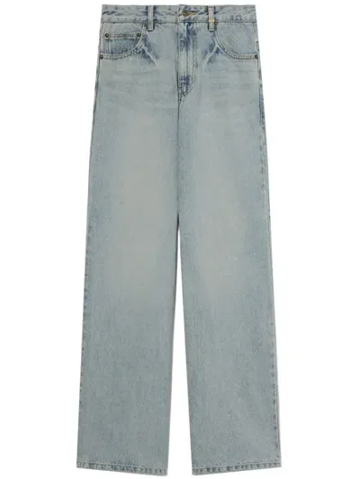 We11 Done Straight-leg Jeans In Blue