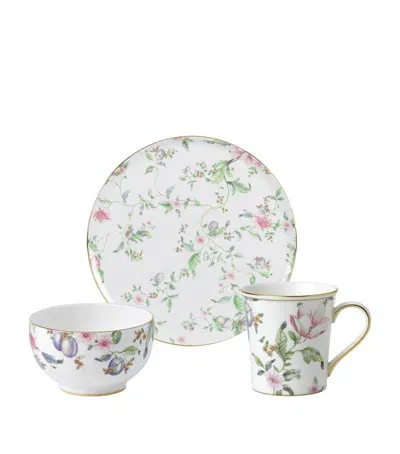 Wedgwood Sweet Plum 3-piece Dining Set In Multi