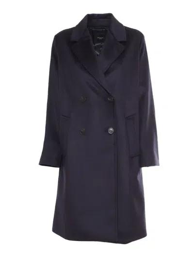 Weekend Max Mara Coat In Blue