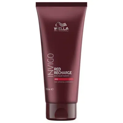 Wella Professionals Care Invigo Red Recharge Color Refreshing Conditioner - Red 200ml In White