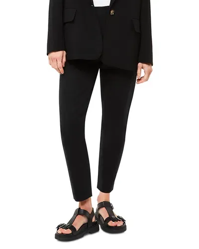 Whistles Petite Super Stretch Pants In Black