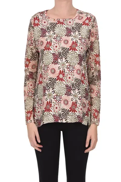 Why Ci Flower Print T-shirt In Multicoloured