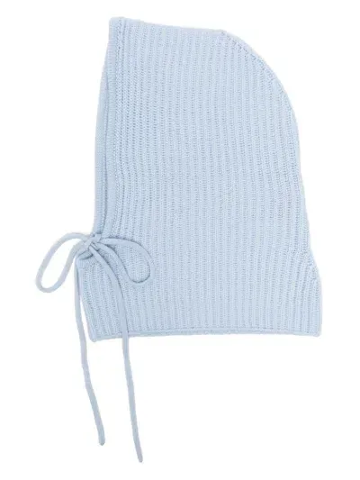 Wild Cashmere Balaclava In Blue