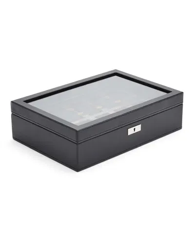 Wolf Roadster 10-piece Watch Box In Black