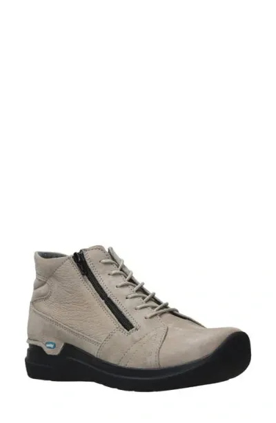 Wolky Why Water Resistant Sneaker In Gray