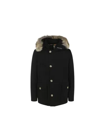 Woolrich Arctic Jacket In Black