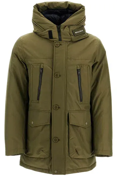 Woolrich 'arctic' Parka In Ramar Fabric In Brown