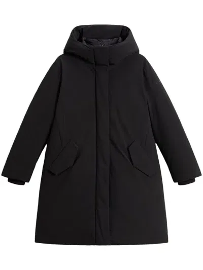 Woolrich Cocoon Parka In Black