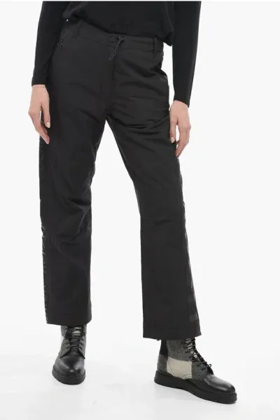 Woolrich Printed Logo Ski Pants In Black