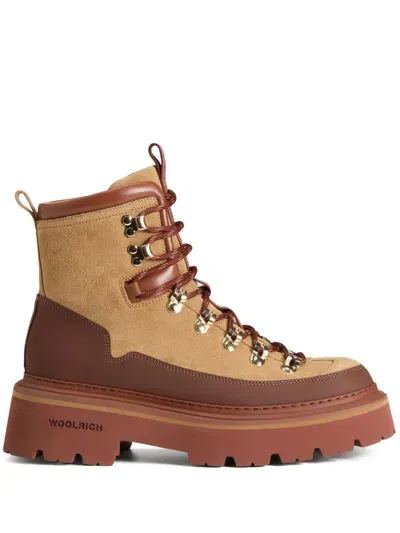 Woolrich Trekker Boots In Brown