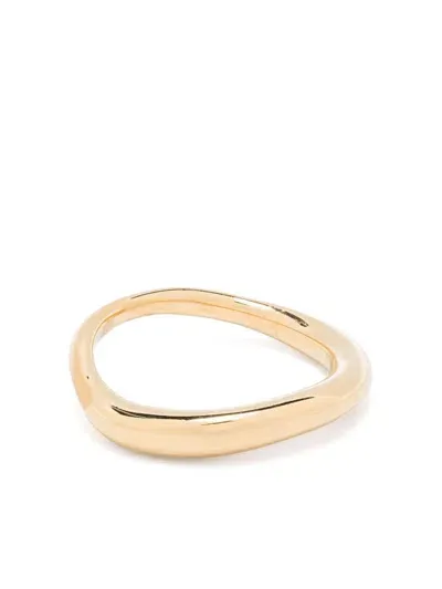 Wouters & Hendrix Les Eternelles Wavy Ring In Gold