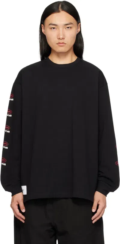 Wtaps Black Cut & Sewn 13 Long Sleeve T-shirt