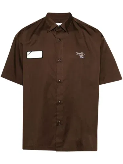 Wtaps Repo Hemd In Brown