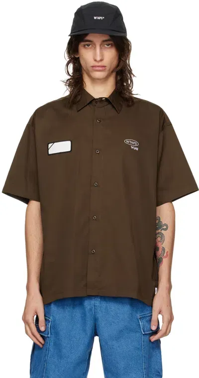 Wtaps Brown Repo Shirt