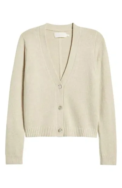 Wyeth Harriet Wool Blend Cardigan In Oatmeal