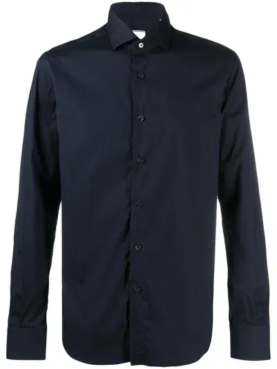 Xacus Slim Fit Shirt In Blue