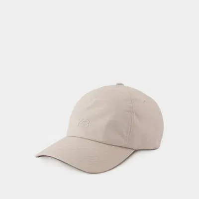 Y-3 Adidas Cap In White