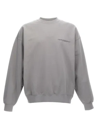 Y-3 Adidas Logo Print Sweatshirt In Gray