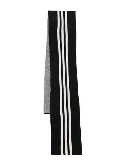 Y-3 Adidas Logo Scarf In Black