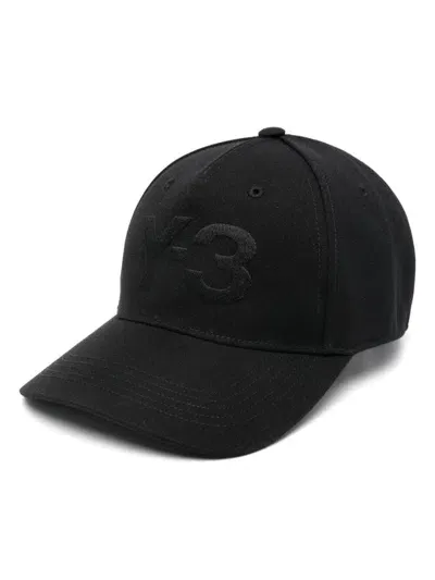 Y-3 Adidas  Logo Cap Accessories In Black