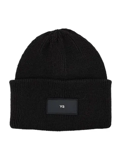 Y-3 Cl Beanie Black