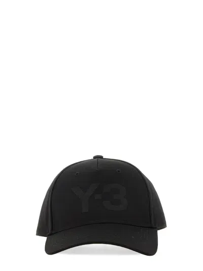 Y-3 Hat With Logo In Black