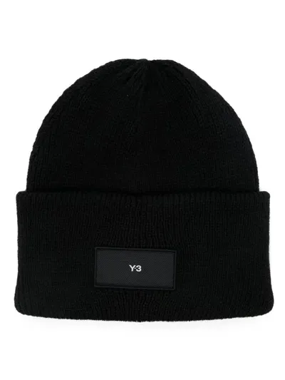 Y-3 Beanie Hat In Black