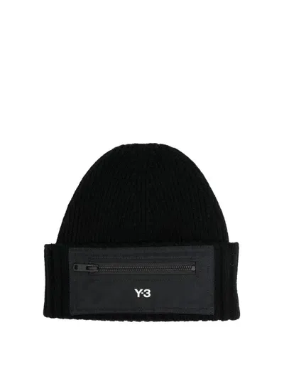 Y-3 Ny Beanie In Black