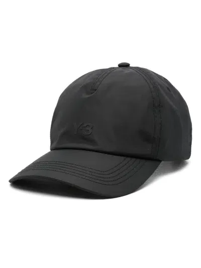 Y-3 Nylon Cap In Black