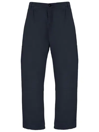 Yan Simmon Trousers In Blue