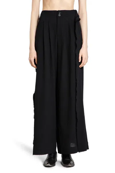 Yehuafan Wide Leg In Black