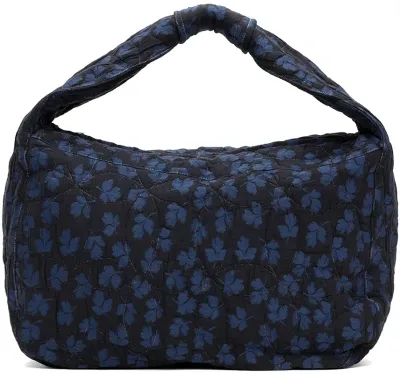 Ymc You Must Create Navy Stories Shoulder Bag In 40-blue Multi