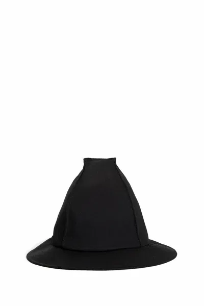 Yohji Yamamoto Woman Black Hats